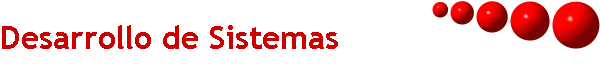 Desarrollo de Sistemas